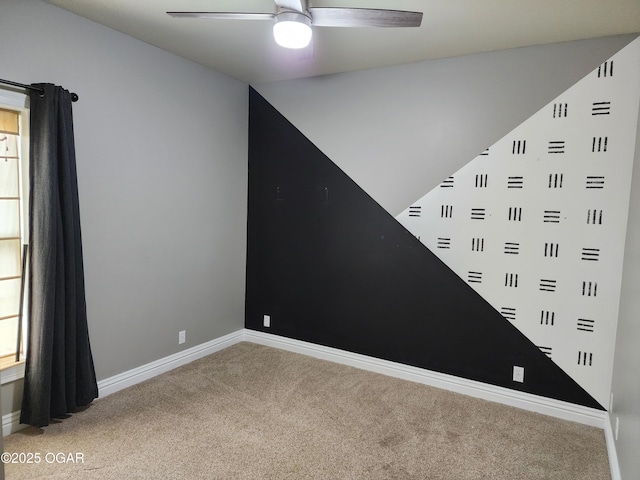 1502 E 7th St, Lamar, MO 64759 - unfurnished room with carpet floors and a ceiling fan