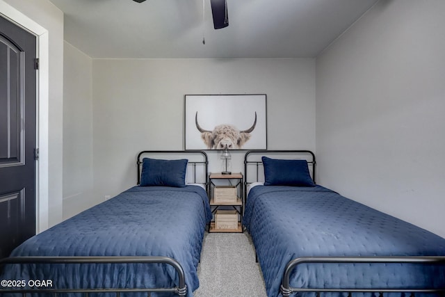 917 Monroe Cir, Carl Junction, MO 64834 - carpeted bedroom featuring ceiling fan