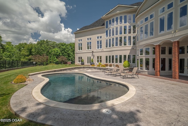 1126 Carrington Ter, Joplin, MO 64804 - outdoor pool featuring a patio area and a yard