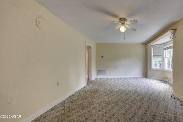 1123 Garden Grove Rd, Joplin, MO 64801 - carpeted empty room featuring a ceiling fan and baseboards