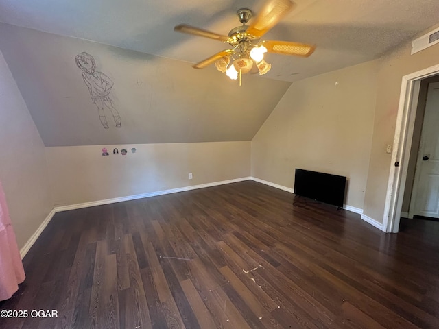 303 E Centennial Ave, Carthage, MO 64836 - bonus room featuring lofted ceiling, wood finished floors, and ceiling fan