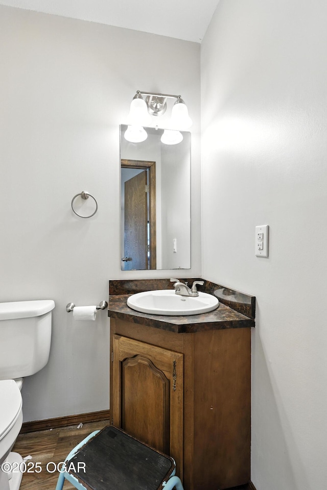 1901 Laura Ln, Joplin, MO 64801 - bathroom with vanity and wood finished floors