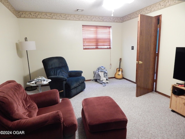 3065 Coyote Dr, Joplin, MO 64804 - sitting room featuring carpet floors and baseboards