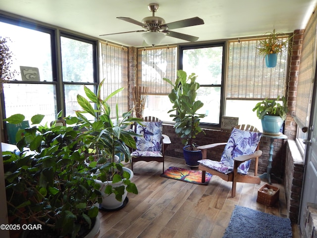 2722 E Wickersham Rd, Joplin, MO 64804 - sunroom with wood finished floors