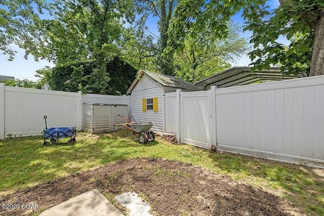 417 S Mcgregor St, Carthage, MO 64836 - view of fenced backyard