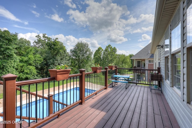 3510 Notting Hill Cir, Joplin, MO 64804 - view of wooden deck