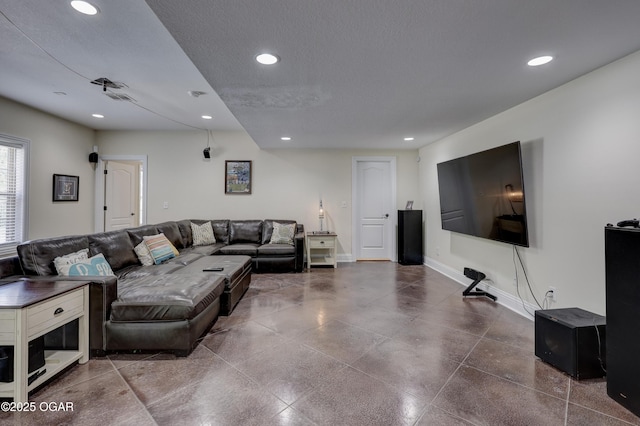 3510 Notting Hill Cir, Joplin, MO 64804 - living area with recessed lighting and baseboards