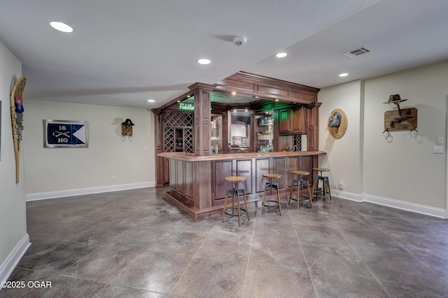 3510 Notting Hill Cir, Joplin, MO 64804 - indoor dry bar with baseboards and recessed lighting