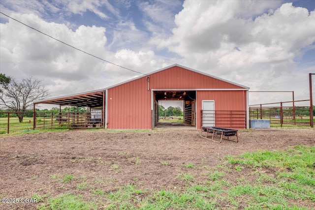 11284 Norway Rd, Neosho, MO 64850 - view of outbuilding with an exterior structure
