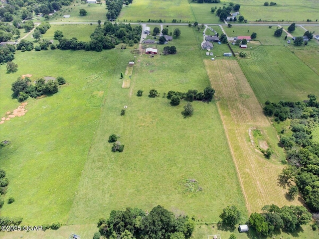 11284 Norway Rd, Neosho, MO 64850 - aerial view of property's location with rural landscape and a pastoral area