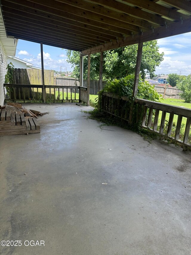 2223 Texas Ave, Joplin, MO 64804 - view of patio with a carport