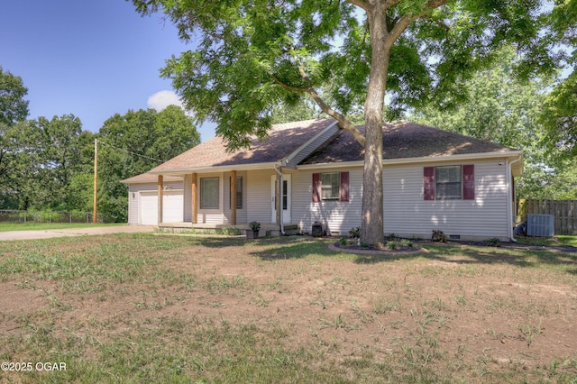 5223 County Lane 301, Joplin, MO 64801 - single story home with a garage, concrete driveway, and a shingled roof