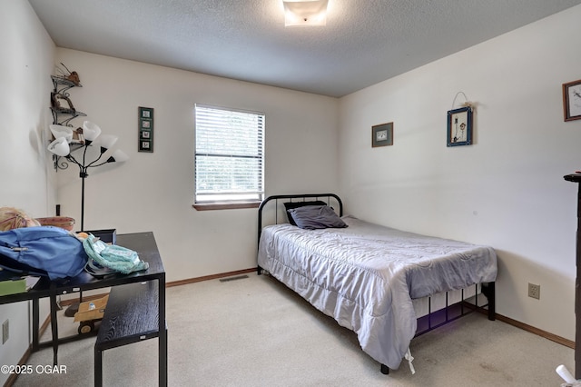 5223 County Lane 301, Joplin, MO 64801 - bedroom featuring light colored carpet and a textured ceiling