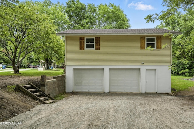 12807 Larissa Ln, Neosho, MO 64850 - garage featuring dirt driveway