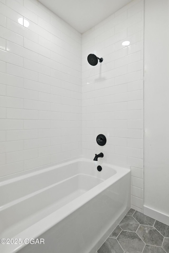12807 Larissa Ln, Neosho, MO 64850 - full bathroom with baseboards and shower / tub combination