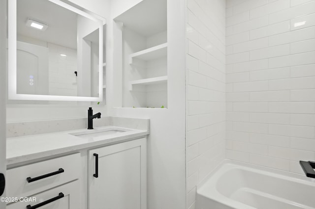 12807 Larissa Ln, Neosho, MO 64850 - full bath featuring vanity and  shower combination