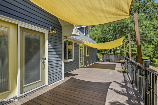 3310 Tana St, Joplin, MO 64804 - view of wooden terrace