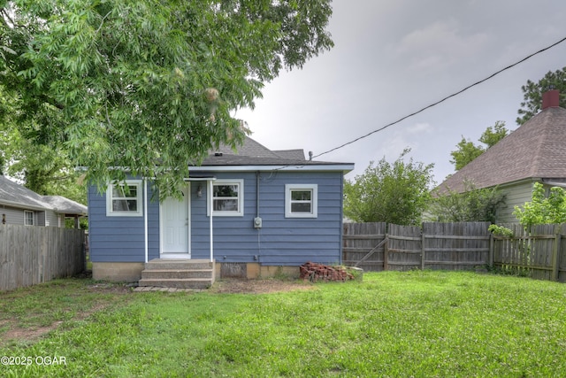 1908 S Picher, Joplin, MO 64804 - back of property with a fenced backyard