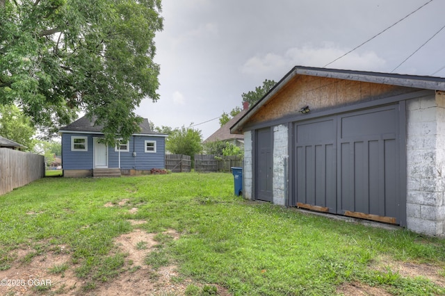 1908 S Picher, Joplin, MO 64804 - view of yard featuring entry steps and an outdoor structure