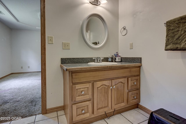 121 Fawn Trl, Seneca, MO 64865 - bathroom featuring vanity and tile patterned floors
