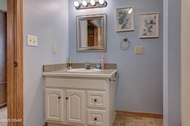 121 Fawn Trl, Seneca, MO 64865 - bathroom with baseboards and vanity