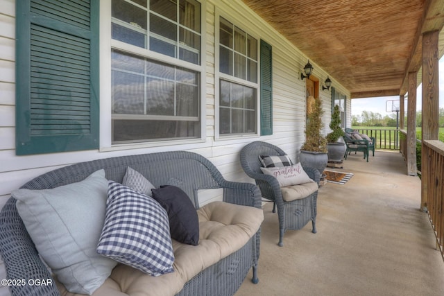 23841 Jaguar Rd, Oronogo, MO 64855 - view of covered porch