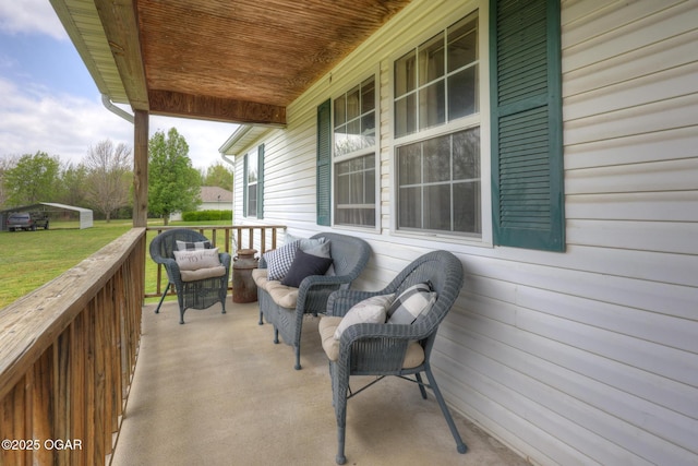 23841 Jaguar Rd, Oronogo, MO 64855 - view of patio / terrace with an outdoor living space