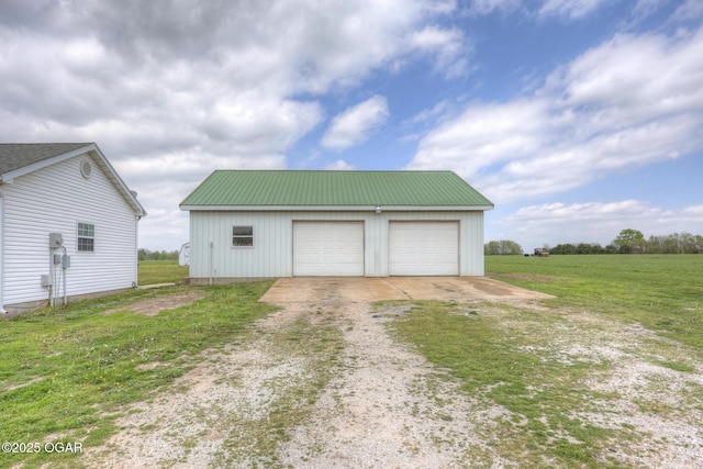 23841 Jaguar Rd, Oronogo, MO 64855 - detached garage featuring driveway