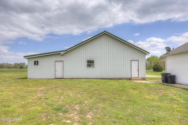 23841 Jaguar Rd, Oronogo, MO 64855 - view of pole building with a yard