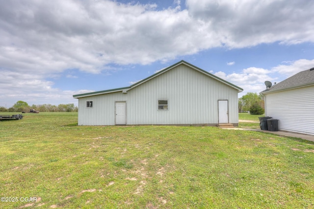 23841 Jaguar Rd, Oronogo, MO 64855 - view of pole building featuring a lawn