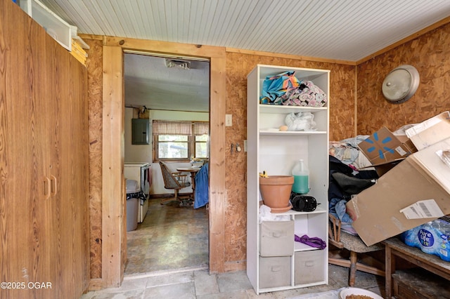 712 Joplin St, Sarcoxie, MO 64862 - office area with electric panel