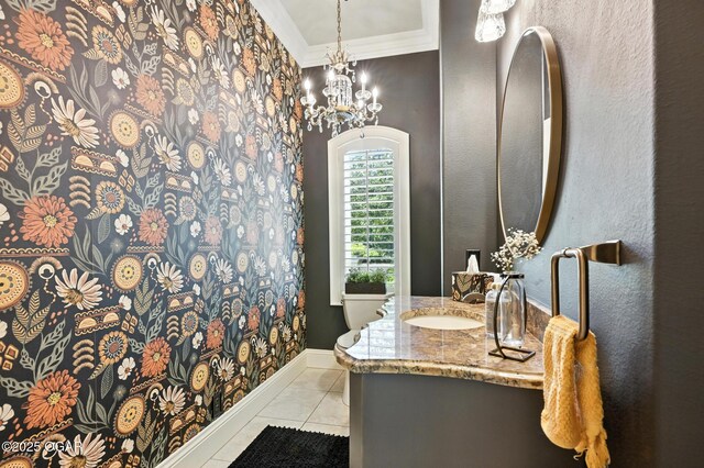 5738 Deer Park Ln, Joplin, MO 64804 - full bathroom with vanity and ornamental molding