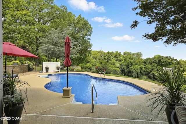 5738 Deer Park Ln, Joplin, MO 64804 - view of pool featuring a patio area and a diving board