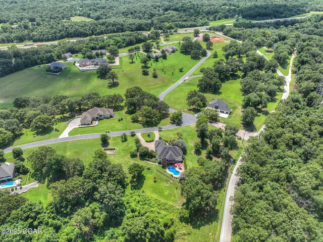 5738 Deer Park Ln, Joplin, MO 64804 - aerial view of a pool area