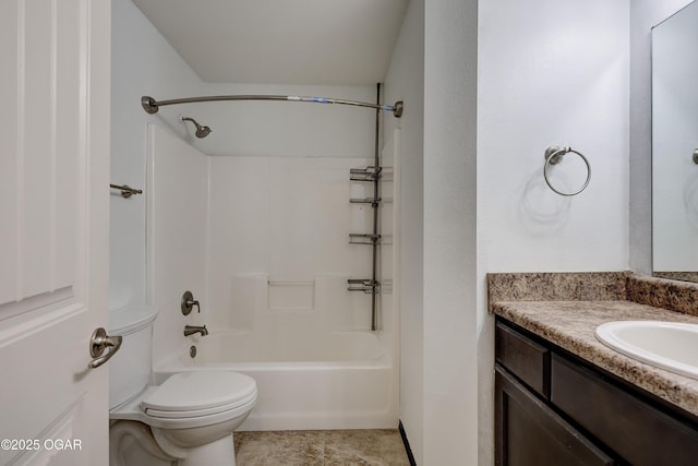 2036 S Ozark, Joplin, MO 64804 - full bathroom with vanity, tub / shower combination, and tile patterned flooring