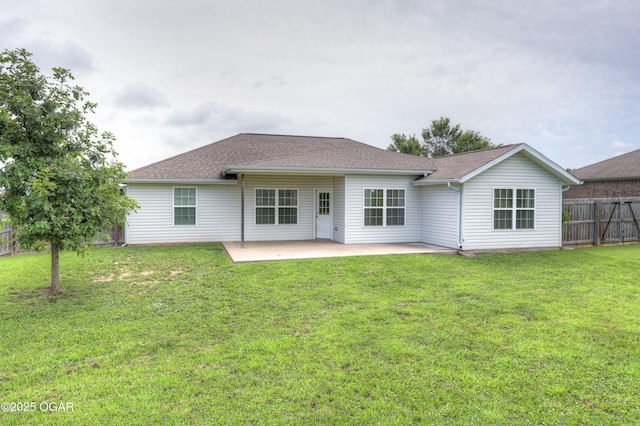 2036 S Ozark, Joplin, MO 64804 - rear view of house featuring a patio and a shingled roof
