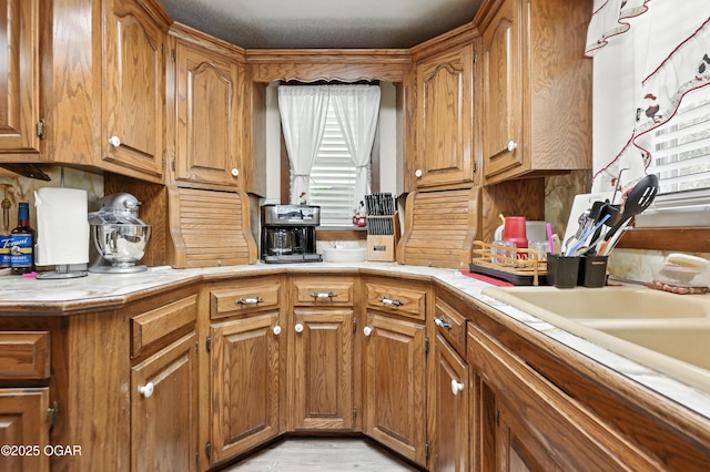 25327 Central Ave, Joplin, MO 64801 - kitchen with brown cabinetry