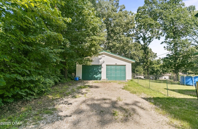 137 Lone Elm Dr, Carl Junction, MO 64834 - view of detached garage