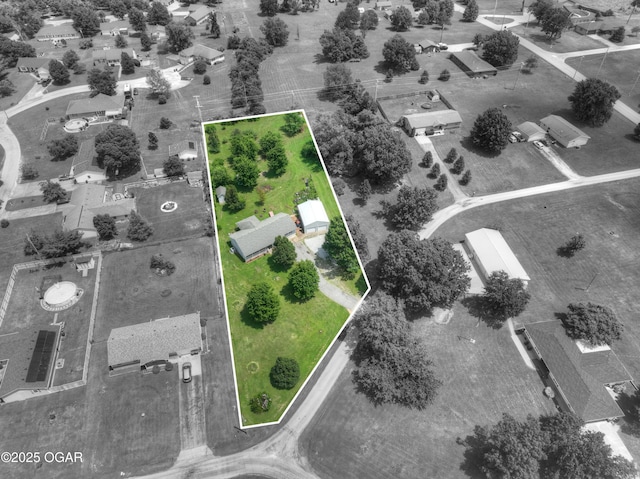1501 Ryan Rd, Joplin, MO 64801 - aerial overview of property's location featuring property boundaries highlighted