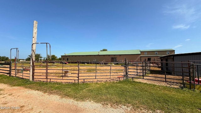 4950 SE 118th St, Galena, KS 66739 - view of yard featuring an exterior structure and an outdoor structure