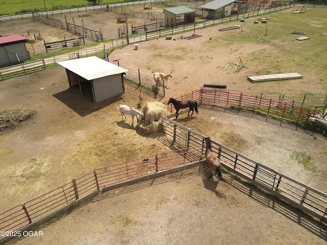 4950 SE 118th St, Galena, KS 66739 - aerial view of sparsely populated area with a pastoral area
