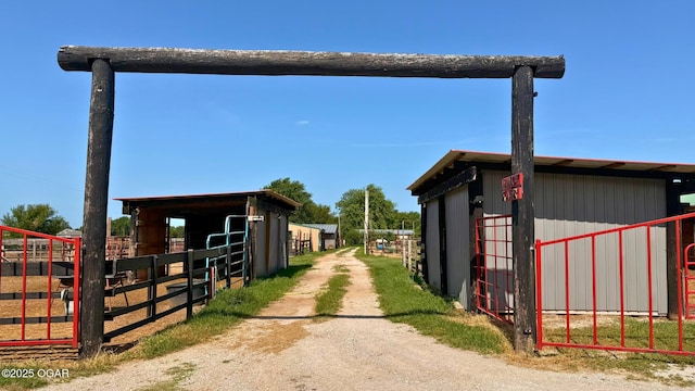 4950 SE 118th St, Galena, KS 66739 - view of road featuring an exterior structure