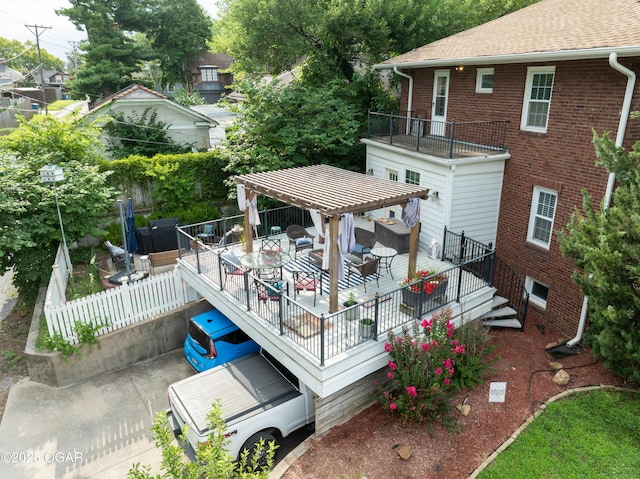 629 W Islington Pl, Joplin, MO 64801 - deck featuring outdoor dining space