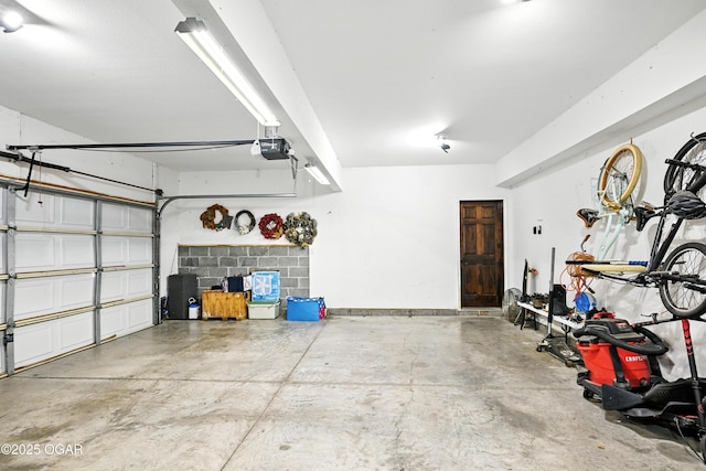 2256 N Greystone Sq, Webb City, MO 64870 - garage with a garage door opener