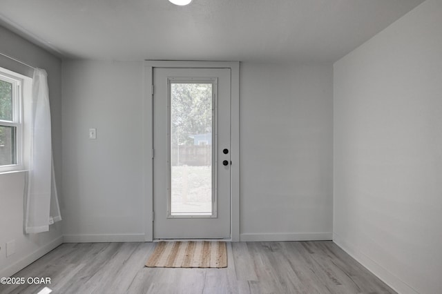 233 Timber Ln, Carl Junction, MO 64834 - doorway to outside featuring light wood-style floors and plenty of natural light