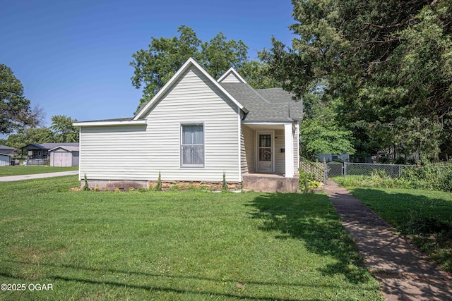 400 Broadway St, Lamar, MO 64759 - view of front of property with a shingled roof