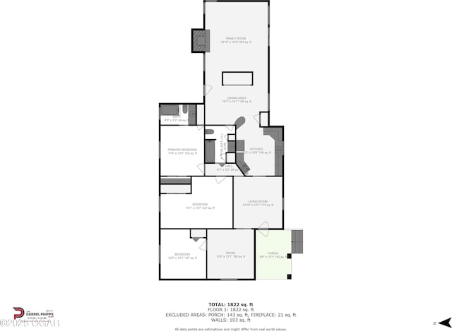 400 Broadway St, Lamar, MO 64759 - view of property floor plan