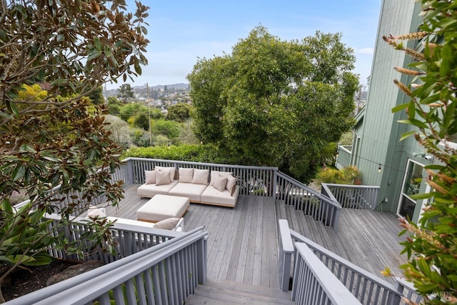 1837 Centro W St, Tiburon, CA 94920 - deck with an outdoor living space