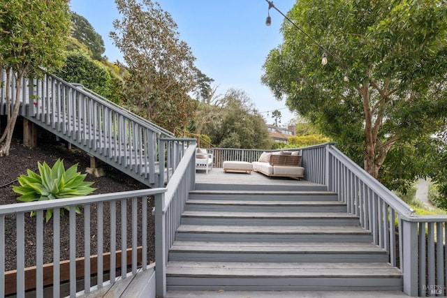 1837 Centro W St, Tiburon, CA 94920 - deck with stairway