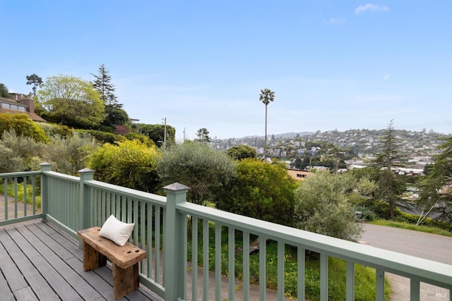 1837 Centro W St, Tiburon, CA 94920 - view of wooden terrace